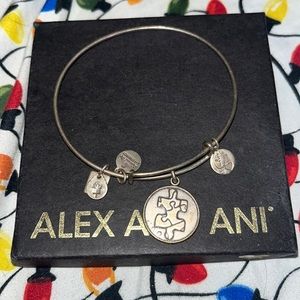 Autism puzzle piece Alex and Ani bracelet
